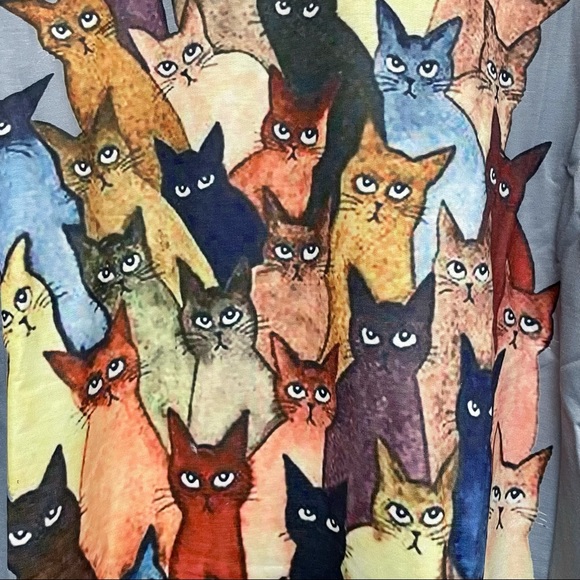 Congress of Cats Pullover Hoodie 2XL - Picture 2 of 5